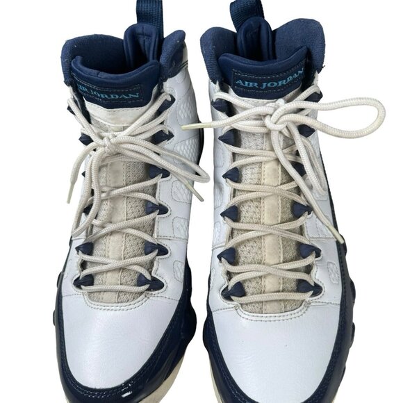Nike Air Jordan 9 Retro UNC Pearl Blue Men's Size 8.5 302370-145 - Picture 5 of 16